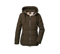 G.I.G.A. DX Femme Veste matelassée avec capuche GW 68 WMN QLTD JCKT, olive brown, 38, 42390-000