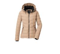 G.I.G.A. DX Femme Veste matelassée/fonctionnelle en aspect duvet avec capuche amovible GW 32 WMN QLTD JCKT, camel, 36, 43537-000