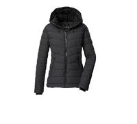 G.I.G.A. DX Femme Veste matelassée/fonctionnelle en aspect duvet avec capuche amovible GW 32 WMN QLTD JCKT, schwarz, 36, 43537-000