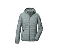 G.I.G.A. DX Femme Veste matelassée/veste fonctionnelle avec capuche amovible GW 67 WMN QLTD JCKT_Uyaka, light aquaverde, 42, 42266-000