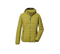 G.I.G.A. DX Femme Veste matelassée/veste fonctionnelle avec capuche amovible GW 67 WMN QLTD JCKT_Uyaka, helles naturgrün, 34, 42266-000