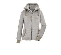 G.I.G.A. DX Femme Veste polaire Sherpa 2 faces GW 8 WMN KNTFLC JCKT, broken white, 34, 39824-000