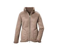 G.I.G.A. DX Femme Veste réversible en aspect daim GW 62 WMN JCKT, birke, 42, 42384-000