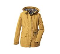 G.I.G.A. DX Femme Veste softshell/veste d'extérieur à capuche GS 96 WMN SFTSHLL JCKT, burned yellow, 46, 38391-000