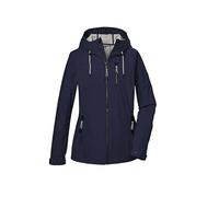 G.I.G.A. DX Femme Veste softshell/veste outdoor avec capuche GS 74 WMN SFTSHLL JCKT, dunkelnavy, 44, 43052-000