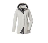 G.I.G.A. DX Femme Veste/veste de transition aspect laine avec capuche GW 78 WMN JCKT, grau-melange, 44, 43688-000
