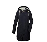 G.I.G.A. DX Femmes Parka softshell à capuche/veste d'extérieur GS 16 WMN SFTSHLL PRK, dark navy, 44, 41449-000