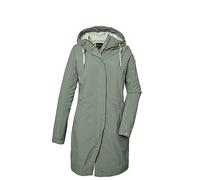 G.I.G.A. DX Femmes Parka softshell à capuche/veste d'extérieur GS 16 WMN SFTSHLL PRK, light olive, 44, 41449-000