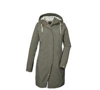 G.I.G.A. DX Femmes Parka softshell à capuche/veste d'extérieur GS 16 WMN SFTSHLL PRK, light olive, 48, 41449-000