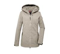 G.I.G.A. DX Femmes Veste fonctionnelle avec capuche/veste d'extérieur imperméable GS 3 WMN JCKT, light sand, 40, 41177-000