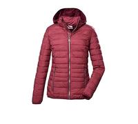 G.I.G.A. DX Femmes Veste matelassée à capuche amovible Uyaka AOP, dark rose, 36, 41503-000