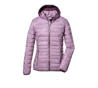 G.I.G.A. DX Femmes Veste matelassée à capuche amovible Uyaka AOP, mallow rose, 46, 41503-000