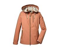 G.I.G.A. DX Femmes Veste softshell avec capuche/veste d'extérieur GS 24 WMN SFTSHLL JCKT, peach, 34, 41669-000