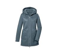 G.I.G.A. DX GW 63 WMN PRK réversible/Parka Aspect Daim avec Capuche, Storm Blue, 36 Femme