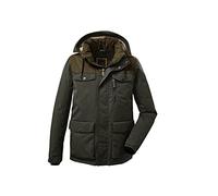 G.I.G.A. DX GW 64 MN JCKT 37666-000 Veste d'hiver fonctionnelle décontractée avec capuche zippée amovible Anthracite Taille S