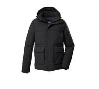 G.I.G.A. DX Homme Veste matelassée/fonctionnelle en aspect duvet avec capuche amovible GW 26 MN QLTD JCKT, schwarz, L, 43518-000