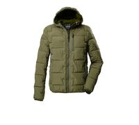 G.I.G.A. DX Homme Veste matelassée/fonctionnelle en aspect duvet avec capuche GW 72 MN QLTD JCKT, olivgrün, S, 43519-000