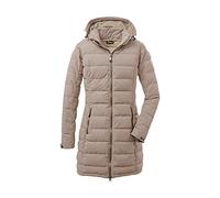 G.I.G.A. DX Killtec Femme Gw 13 Wmn Qltd Prk Parka Fonctionnelle/parka Matelassée Avec Capuche Amovible, Light Beige, 44 EU