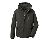 G.I.G.A. DX Men's Veste fonctionnelle décontractée avec capuche amovible GW 37 MN JCKT, vert anthracite, S, 38541-000