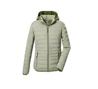 G.I.G.A. DX Uyaka matelassée/Veste Fonctionnelle décontractée Aspect Duvet avec Capuche zippée Amovible, Vert Naturel, Taille 38 Femmes