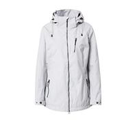 G.I.G.A. DX Veste softshell Solena décontractée pour femme avec capuche amovible, Femme, Veste softshell avec capuche zippée amovible., 33059-000, gris clair, 36