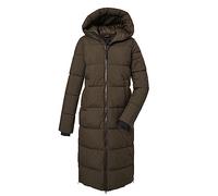 G.I.G.A. DX Women´s Gw 50 Wmn Qltd Manteau Matelassé Avec Capuche Fonctionnel Est Hydrofuge, Dark Brown, 42 EU