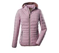 G.I.G.A. DX Women´s Uyaka Stripe Veste Fonctionnelle Aspect Duvet Avec Capuche Amovible/veste D'extérieur, Powder Rose, 50 EU