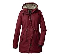 G.I.G.A. DX Women's Parka fonctionnelle décontractée en PU avec capuche GW 53 WMN JCKT, rouge foncé, 36, 38937-000