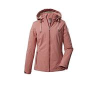 G.I.G.A. DX Women's Veste softshell décontractée/veste d'extérieur avec capuche amovible GS 141 WMN SFTSHLL JCKT, coral, 50, 39504-000