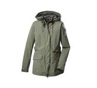 G.I.G.A. DX Women's Veste softshell/veste d'extérieur à capuche GS 96 WMN SFTSHLL JCKT, light olive, 36, 38391-000