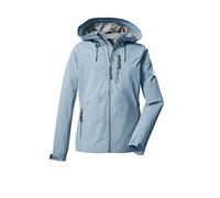 G.I.G.A. DX Women's Veste softshell/veste d'extérieur à capuche GS 97 WMN SFTSHLL JCKT, light blue, 44, 38392-000