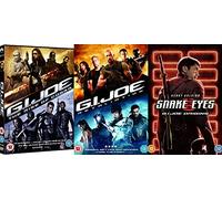 G.I Joe 3 Film Collection DVD - G.I. Joe: Rise of The Cobra, Retaliation, Snake Eyes: G.I. Origins DVD - G.I. Joe All 3 Films Set DVD