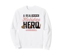 G.I. Joe Christmas A Real Holiday Hero Distressed Poster Sweatshirt