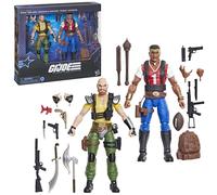 G.I. JOE Classified Series, Coffret de Figurines de Collection 193 David « Chien Rouge » Taputapu et Varujan « Taureau » Ayvazyan de 15 cm avec 20 Accessoires