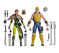 G.I. JOE Classified Series, Coffret de Figurines de Collection 212 Ninja Force Scarlett et T'Jbang à l'échelle 15 cm avec 15 Accessoires