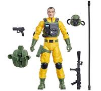 G.I. JOE Classified Series, Figurine de Collection 198 Airtight de 15 cm pour Filles et garçons, avec 5 Accessoires