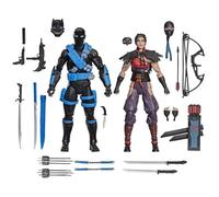 G.I. JOE Classified Series, Figurines de Collection 223 Ninja Force Snake Eyes et Kim « Jinx » Arashikage de 15 cm, avec 21 Accessoires