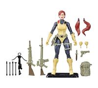 G.I. Joe Classified Series Retro Cardback Scarlett, figurine de collection de 15,2 cm avec 17 accessoires