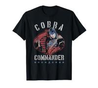 G.I. Joe Cobra Commander Distressed Retro Cobra Logo Vintage T-Shirt