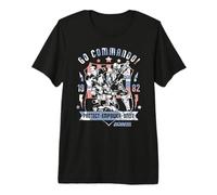 G.I. Joe Go Commando Protect Empower Unite 1982 Shield Crest T-Shirt Haut de Gamme
