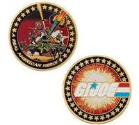 G.I. Joe - Pièce de collection A Real American Hero 60th Anniversary 24k Gold Plated Limited Edition