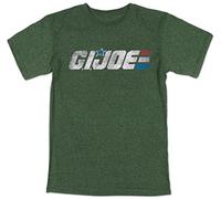 G.I. Joe Rétro logo t-shirt pour adultes Heather Vert - Vert - S