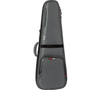 Gator Cases Icon Series Premium Gig Bag imperméable pour Guitares électriques avec Fermetures à glissière compatibles avec Le Verrouillage des Bagages TSA; Gris (G-ICONELECTRIC-GRY)