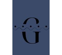 G: Initial Monogram Personal Letter alphabet Journal, 2025 Pantone color of the year, Future dusk, Personalized Lined Notebook For Kids, Boys and ... Soft Cover Diary, 120 Pages, size 6x9 inch.