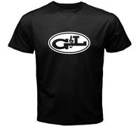 G&L Guitars Logo Men's T-Shirt O-Neck Funny Tee Short Sleeve Black M