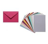 Clairefontaine Enveloppes Lalo 20850L C5 (162×229 mm) - 25, vergées doublées gommées Extra-blanc
