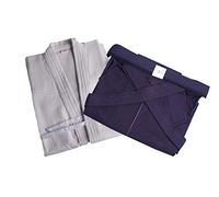 G-LIKE - Kimono d'art martiaux pour homme, Kendo/Aikido Keikogi Hakama, XL