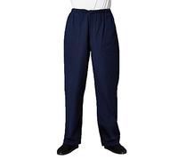 G-like Pantalon en coton pour homme Arts martiaux Kung Fu - Bleu - 36-41