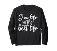 G-ma Life is The Best Life for Cute Grandma Mothers Day Manche Longue