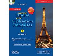 G Mauger Blue Cours de Langue et de Civilization Francaise 1 with Cd (Lecon 1-14)
